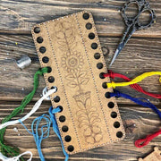 Blank for embroidery with thread on wood FLHW-019 Wonderland Crafts Blank for Embroidery - HobbyJobby