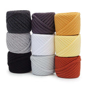 Bobilon T-shirt Yarn Balls 7-9mm - Set of 9 Chunky Yarn - HobbyJobby