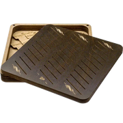 Box for handicraft + 32 bobbins FLZB(N)-063 Wonderland Crafts Organizer Box - HobbyJobby