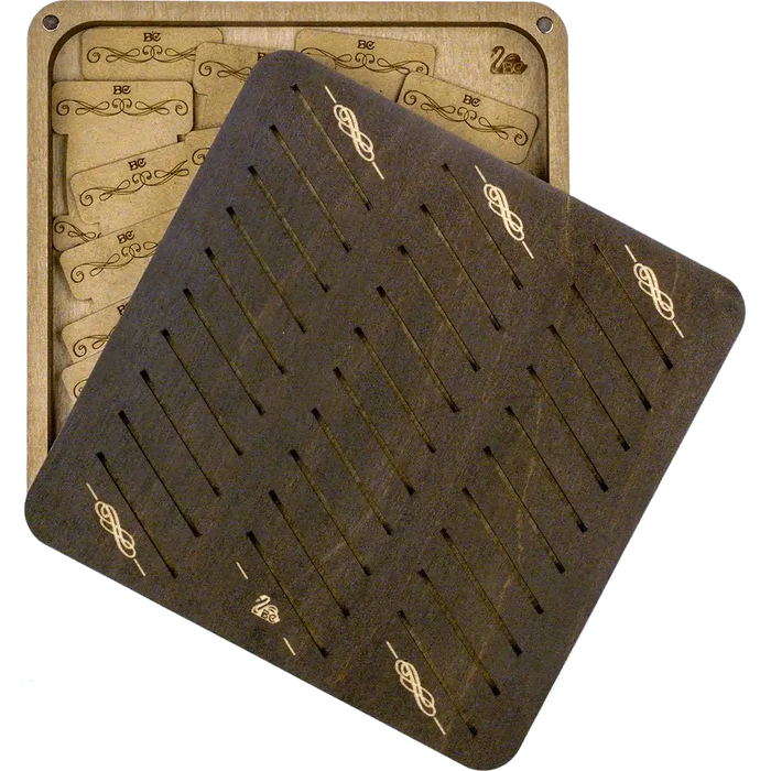 Box for handicraft + 32 bobbins FLZB(N)-063 Wonderland Crafts Organizer Box - HobbyJobby