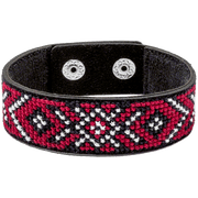 Bracelet Needlecraft Kit - Cross Stitch Kits on Leather Wonderland Crafts Bracelet Kits - HobbyJobby