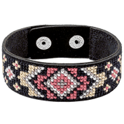 Bracelet Needlecraft Kit - Cross Stitch Kits on Leather Wonderland Crafts Bracelet Kits - HobbyJobby