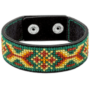 Bracelet Needlecraft Kit - Cross Stitch Kits on Leather Wonderland Crafts Bracelet Kits - HobbyJobby