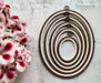 Brown Embroidery Hoop - Oval Nurge Flexible Hoop Hoops - HobbyJobby