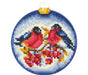 Cross Stitch Kit Andriana - Christmas balls Bullfinches, H-24 Andriana Cross Stitch Toys - HobbyJobby