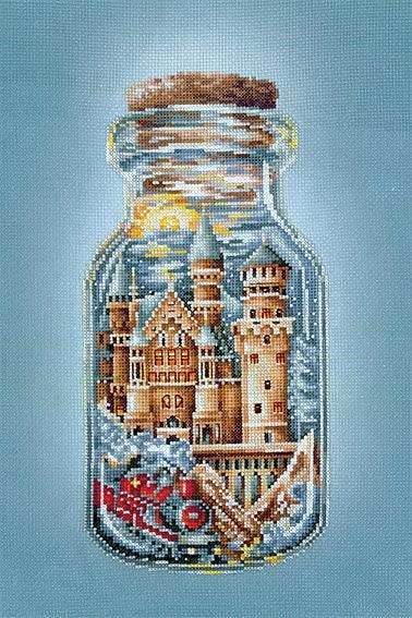 Cross Stitch Kit Andriana - Train to Fairy Tale, T-48 Andriana Cross Stitch Kits - HobbyJobby