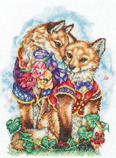 Cross Stitch Kit Andriana - Wedding Photo, F-50 Andriana Cross Stitch Kits - HobbyJobby