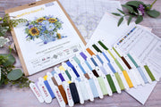 Cross Stitch Kit HobbyJobby - Bouquet With Sunflowers HobbyJobby Cross Stitch Kits - HobbyJobby