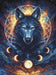 Cross Stitch Kit LetiStitch - Dream Catcher Wolf, L8069 Cross Stitch Kits - HobbyJobby