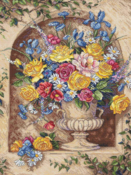 Cross Stitch Kit LETISTITCH - Neo Classic Alcove, L8079 LetiStitch Cross Stitch Kits - HobbyJobby