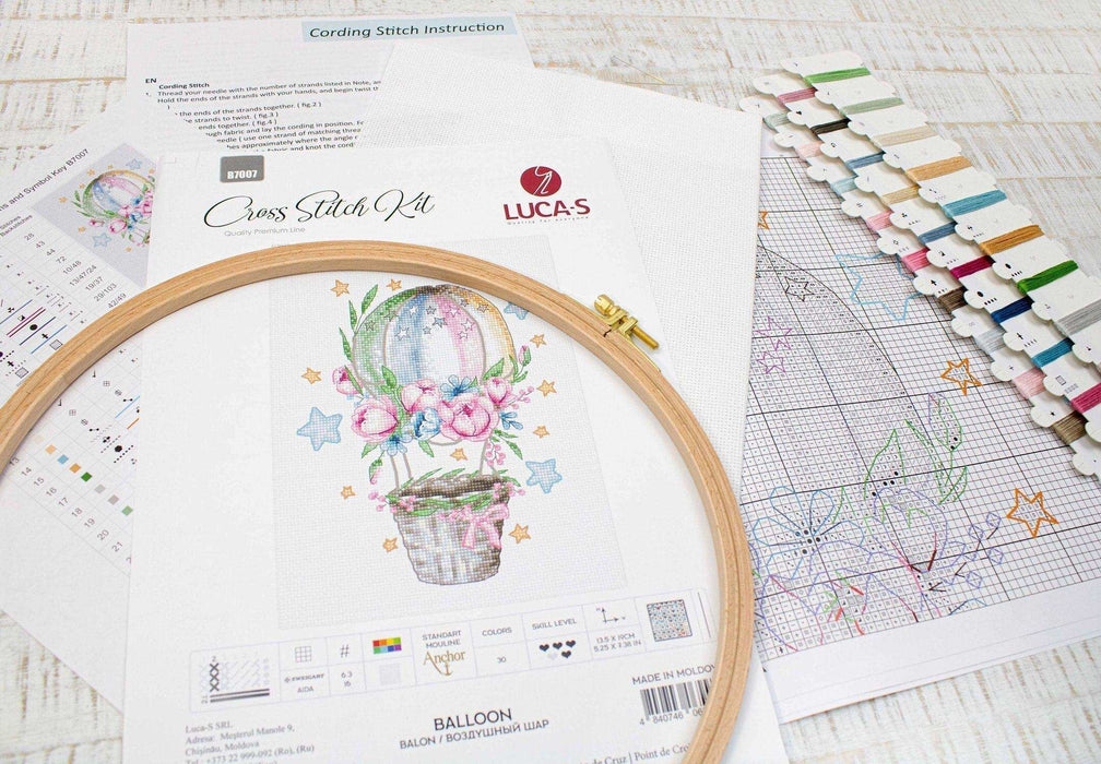 Cross Stitch Kit Luca-S - Balloon B7007