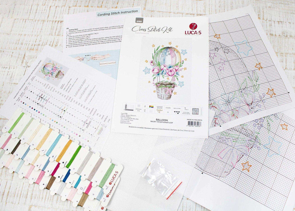 Cross Stitch Kit Luca-S - Balloon B7007