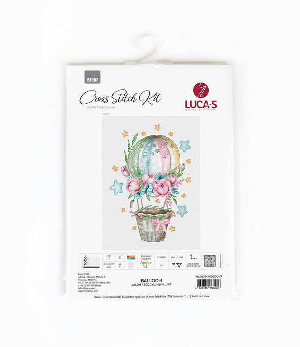 Cross Stitch Kit Luca-S - Balloon B7007