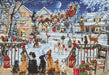 Cross Stitch Kit Luca-S Gold - Pets On The Porch, B2423 Cross Stitch Kits - HobbyJobby