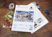 Cross Stitch Kit Luca-S Gold - Santa’s Express White, BU5038 Luca-S Cross Stitch Kits - HobbyJobby
