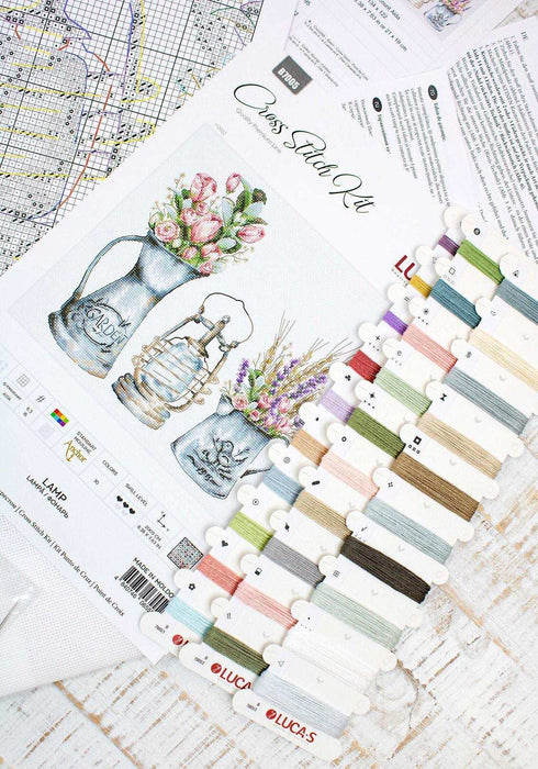 Cross Stitch Kit Luca-S - Lamp, B7005