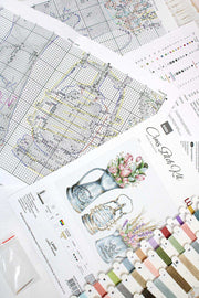 Cross Stitch Kit Luca-S - Lamp, B7005