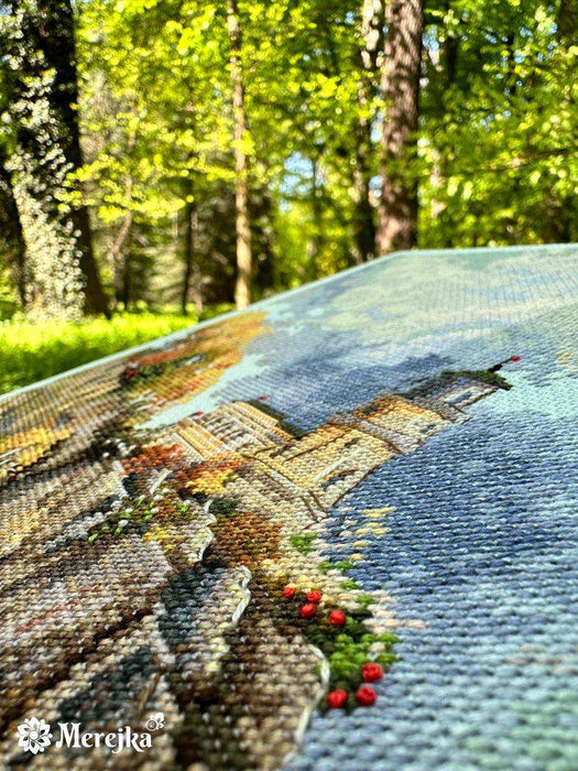 Cross Stitch Kit Merejka - Split Rock Lighthouse, K231 Cross Stitch Kits - HobbyJobby