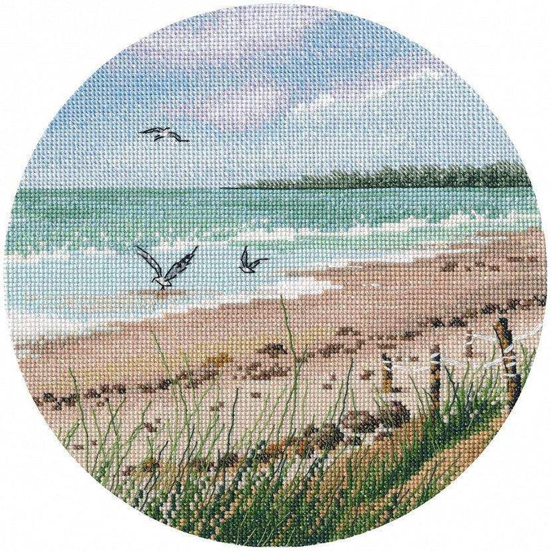 Cross Stitch Kit Oven - Sea Breeze Oven Cross Stitch Kits - HobbyJobby