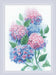 Cross Stitch Kit Riolis - 2139, Graceful Hydrangeas Cross Stitch Kits - HobbyJobby