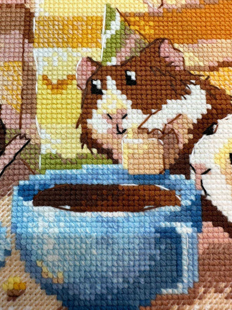 Cross Stitch Kit Riolis - R2126, The Tastiest Bite Cross Stitch Kits - HobbyJobby