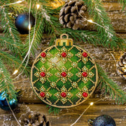 Cross Stitch Kit with Beads on Wood - Toys Needlecraft on Wood Wonderland Crafts Wooden Kits - HobbyJobby