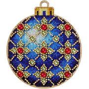 Cross Stitch Kit with Beads on Wood - Toys Needlecraft on Wood Wonderland Crafts Wooden Kits - HobbyJobby