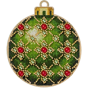 Cross Stitch Kit with Beads on Wood - Toys Needlecraft on Wood Wonderland Crafts Wooden Kits - HobbyJobby