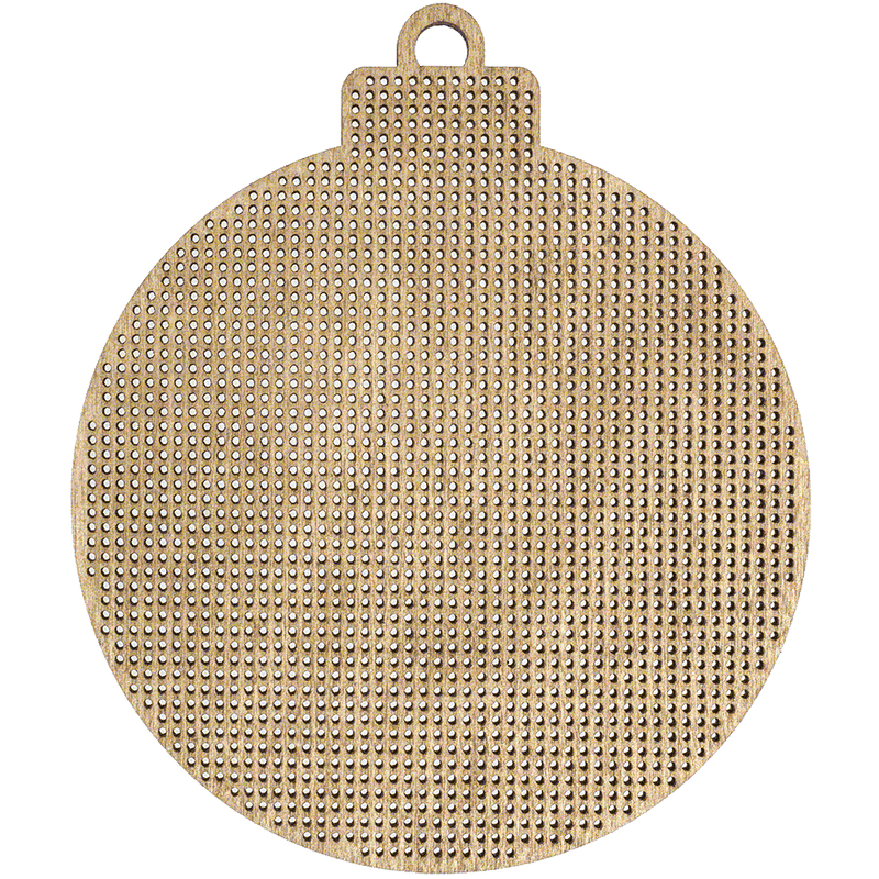 Cross Stitch Kit with Beads on Wood Wonderland Crafts Wooden Kits - HobbyJobby