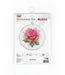 Cross Stitch Kit with Hoop Included Luca-S - Rose Aroma, BC105 Luca-S Cross Stitch Kits - HobbyJobby