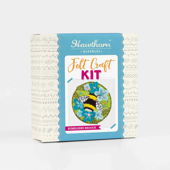 Bumblebee Brooch Felt Craft Kit