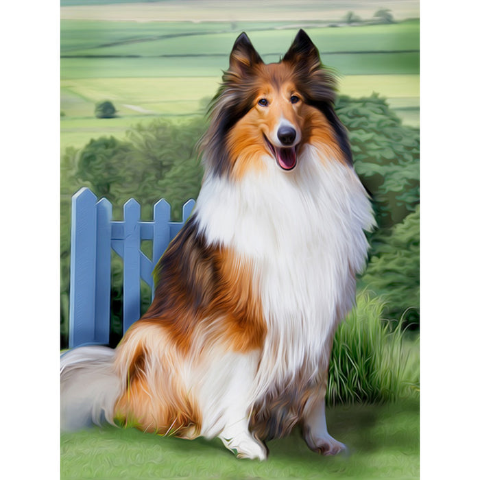 Diamond Painting Kit - COLLIE 30_40 CM AZ-1464