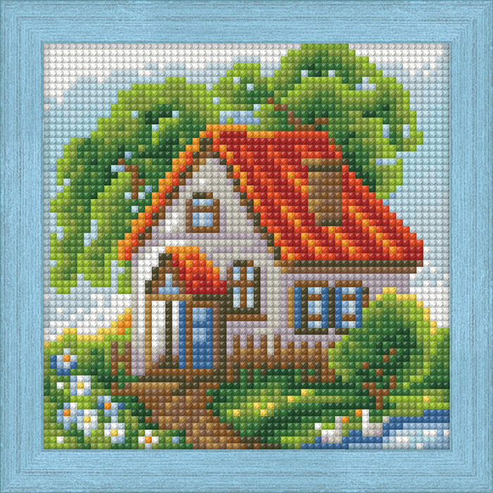 Diamond Painting Kit - SUMMER HOUSE 15_15CM AZ-1568