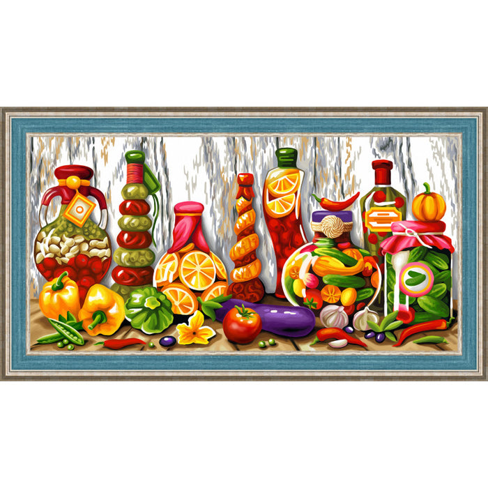 Diamond Painting Kit - PIKLES 30_60 CM AZ-1583