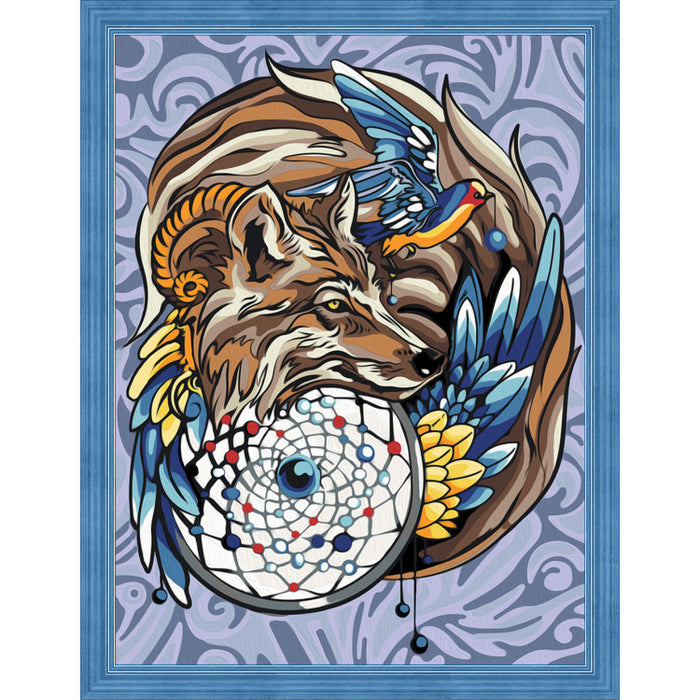 Diamond Painting Kit - MAGICAL AMULET 30_40 CM AZ-1592