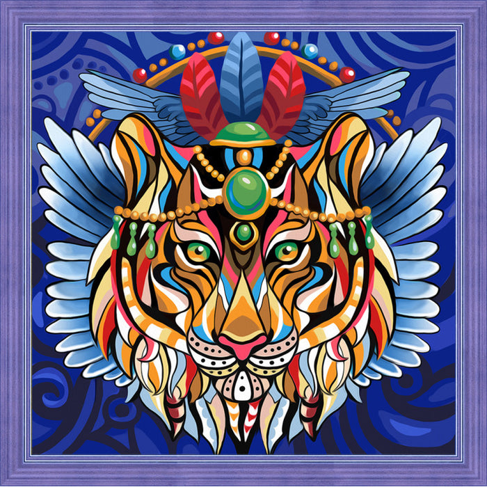Diamond Painting Kit - TIGER 30_30 CM AZ-1593