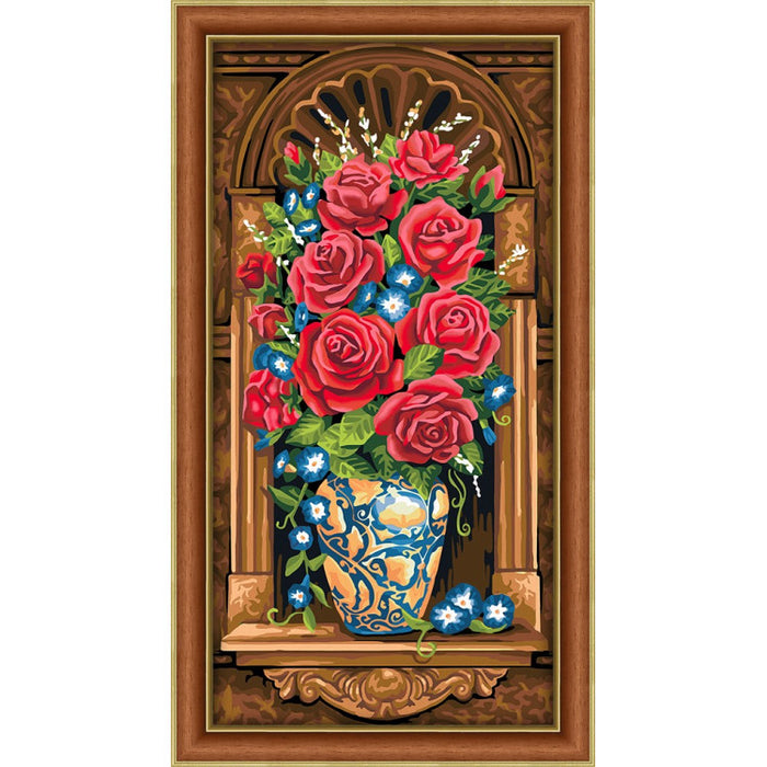 Diamond Painting Kit - ANTIQUE BOUQUET 30_60 CM AZ-1603