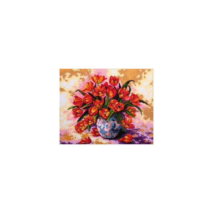 Diamond Painting Kit - TULIPS IN THE VASE 40X50 CM AZ-318