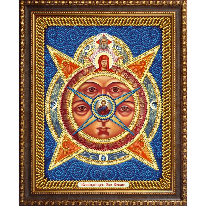 Diamond Painting Kit - ICON THE ALL-SEEING EYE OF GOD 22*28 CM AZ-5070