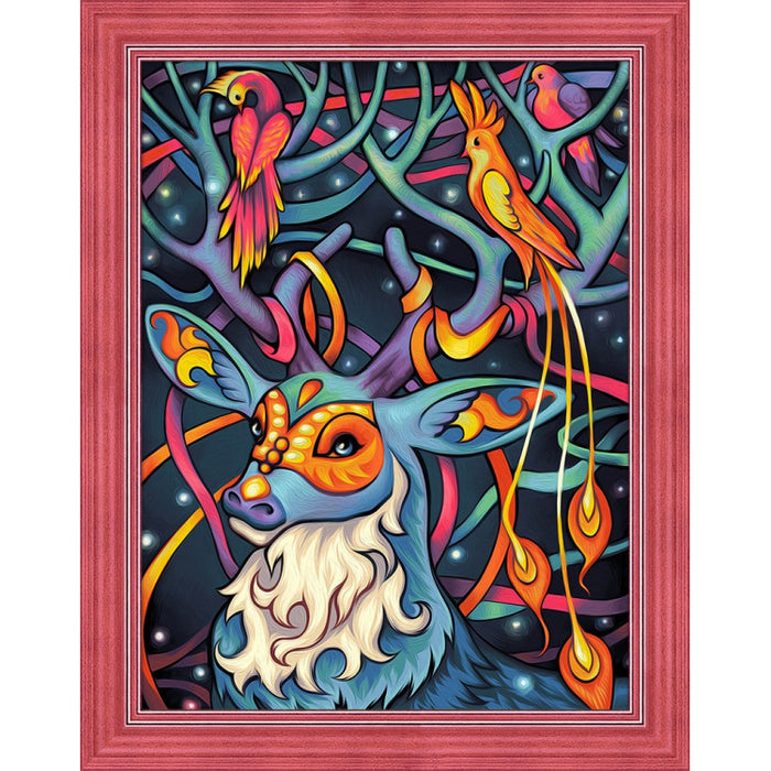 Diamond Painting Kit - DEER 40_30 CM AZ-1611