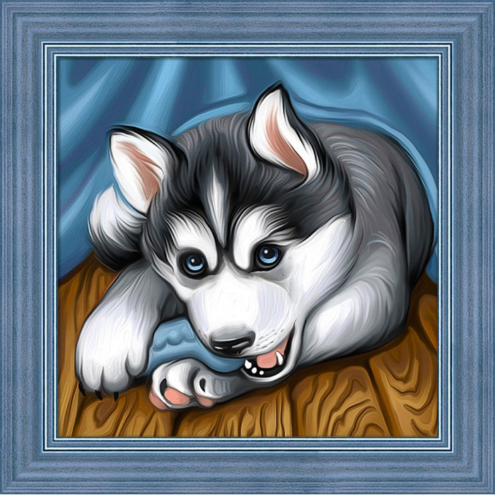 Diamond Painting Kit - HUSKY 25_25CM AZ-1621