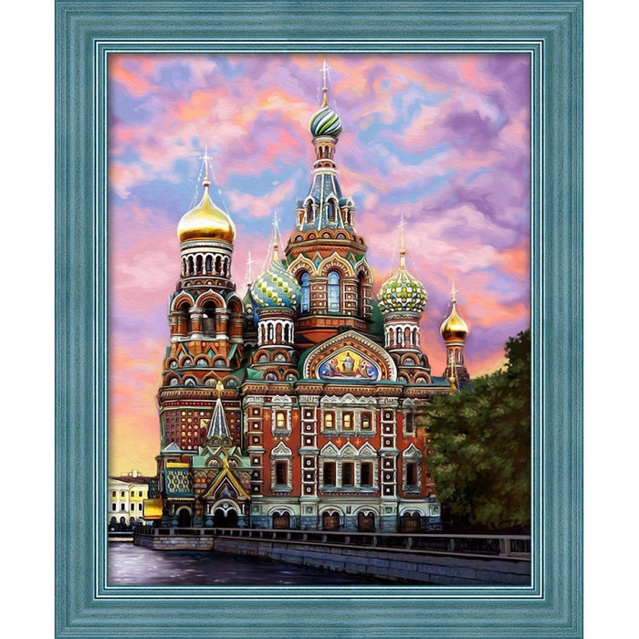 Diamond Painting Kit - ST.PETERSBURG 50_40 CM AZ-1628