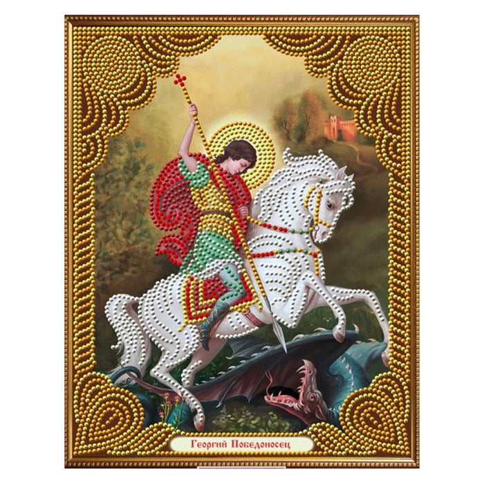 Diamond Painting Kit - ICON GEORGY THE VICTORIOUS 22X28 CM AZ-5037