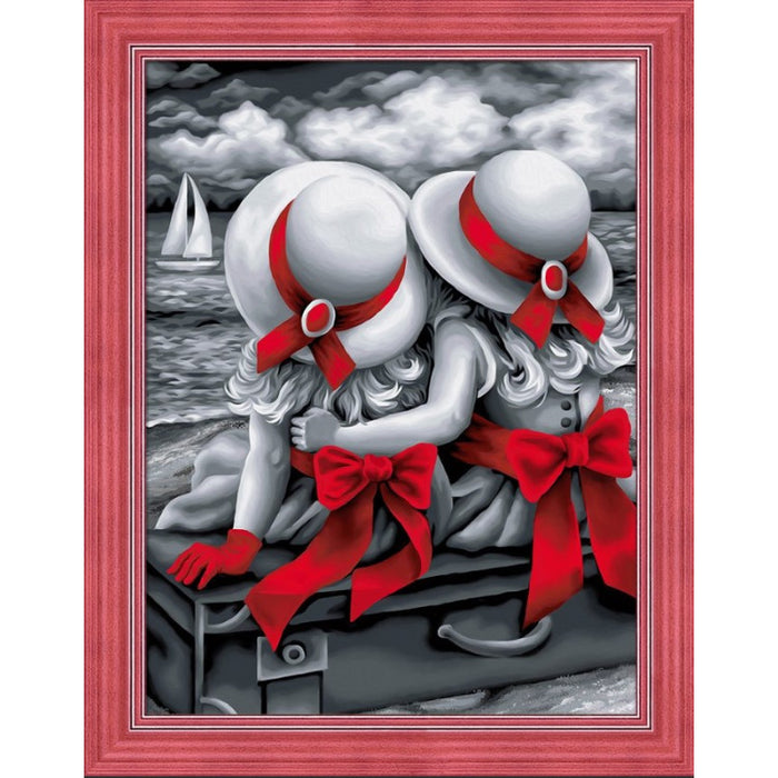 Diamond Painting Kit - SISTERS 30*40 CM AM1614