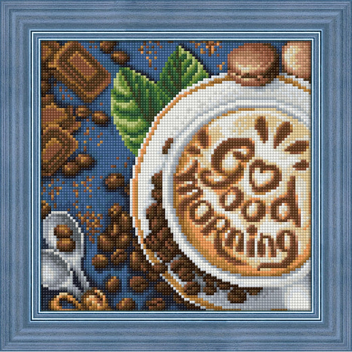 Diamond Painting Kit - GOOD MORNING 25X25 CM AZ-1661