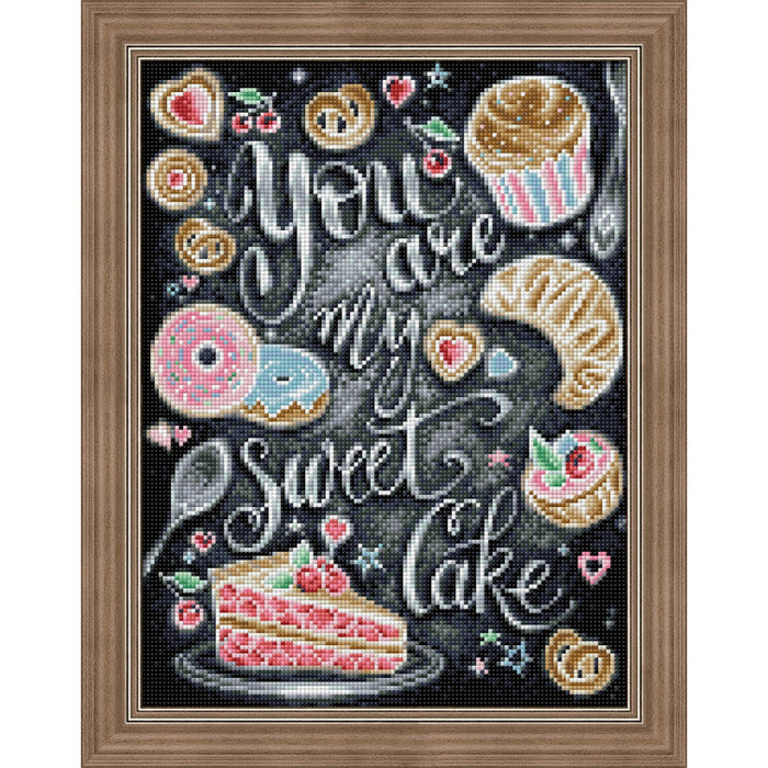 Diamond Painting Kit - SWEET TREATS 30X40 CM AZ-1668