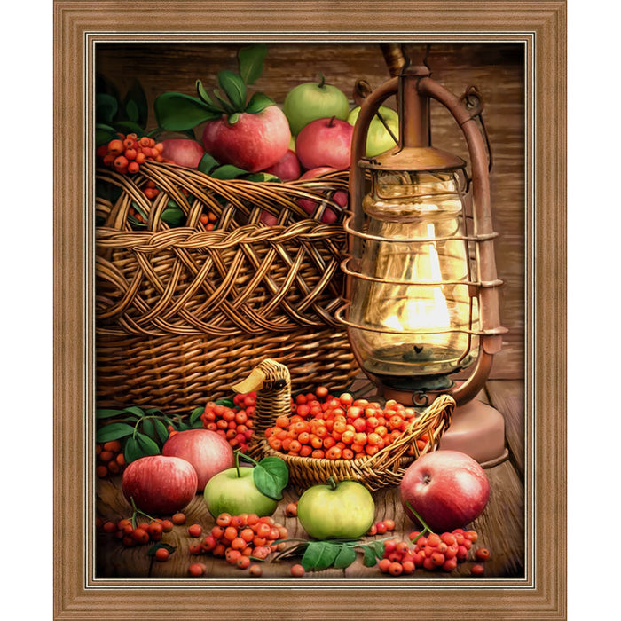 Diamond Painting Kit - STILL LIFE WITH ROWAN 40X50 CM AZ-1706