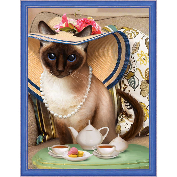 Diamond Painting Kit - TEA PARTY 30X40 CM AZ-1729