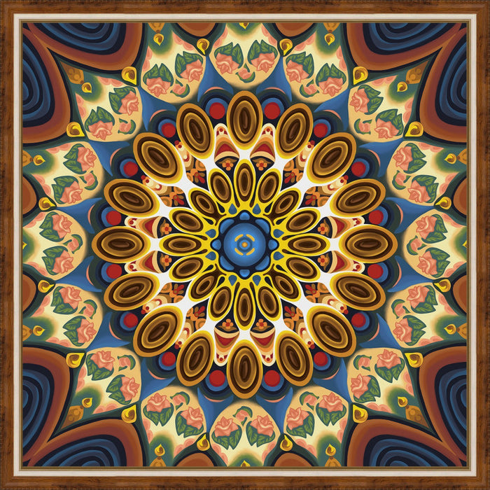 Diamond Painting Kit - MANDALA OF WELLBEING 40_40 CM AZ-1756