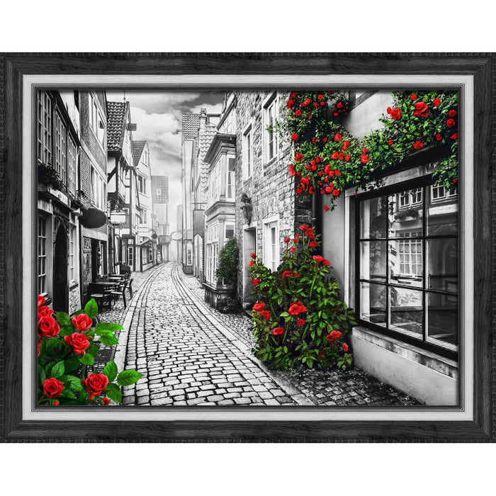 Diamond Painting Kit - EUROPEAN CORNER 40X30 CM AZ-1834